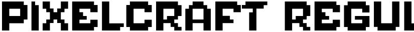Pixelcraft Regular font