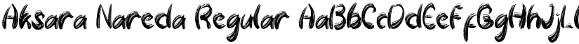 Aksara Nareda Regular font
