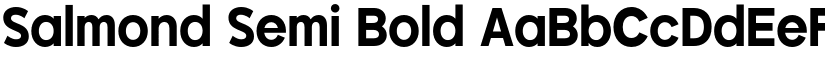Salmond Semi Bold font