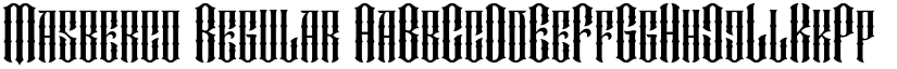 Masberco Regular font