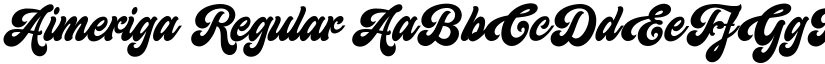 Aimeriga font download
