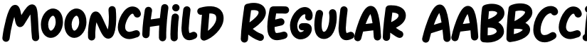 Moonchild Regular font