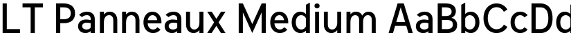 LT Panneaux Medium font