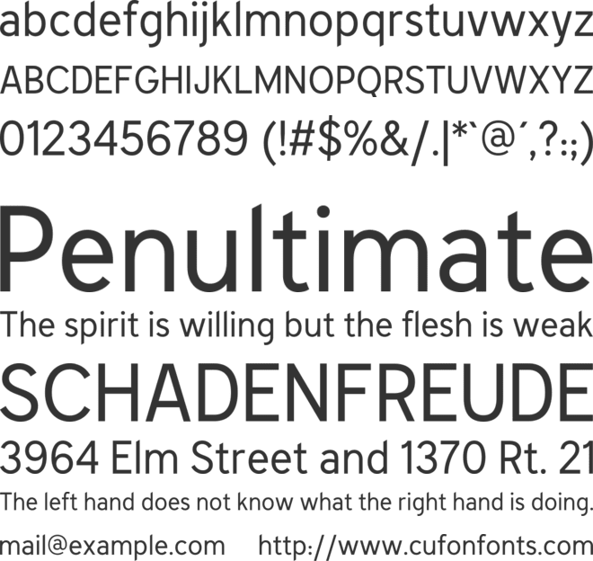 LT Panneaux font preview