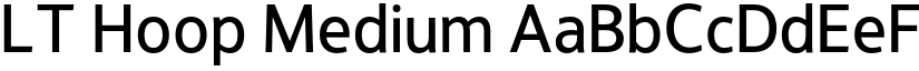 LT Hoop Medium font
