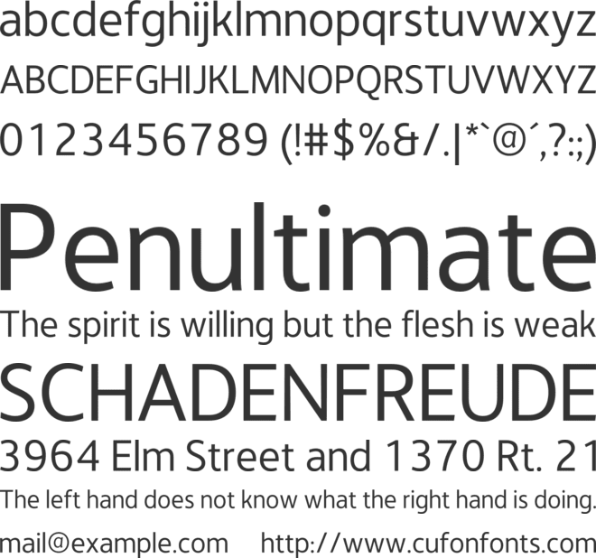 LT Hoop font preview