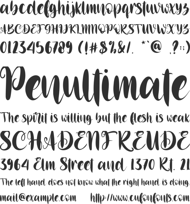 Anglina Farmhouse-Personal use font preview