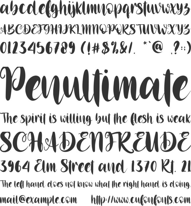 Anglina Farmhouse-Personal use font preview