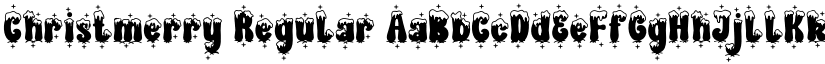 Christmerry Regular font