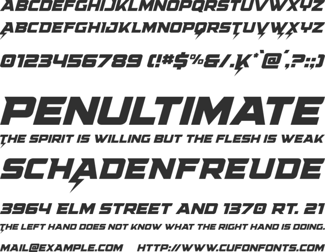 Supercharge font preview