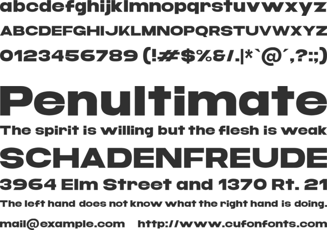 Besides font preview