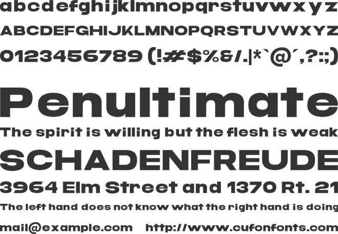 Besides font preview