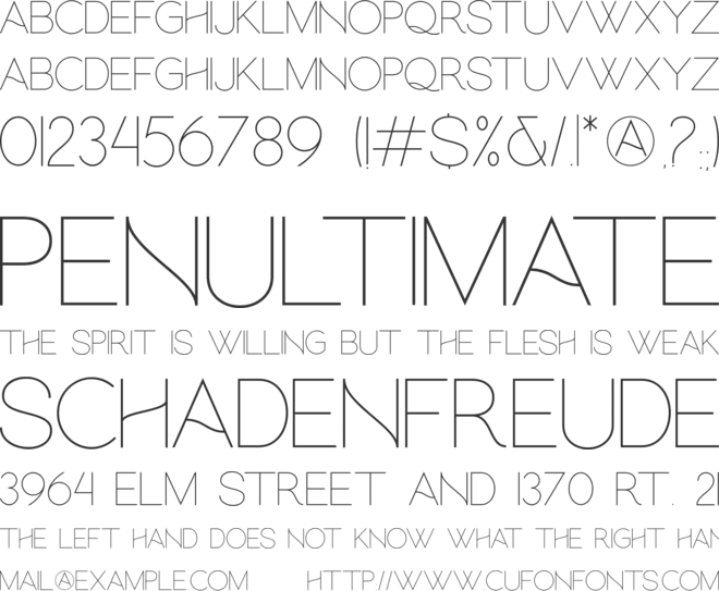 hello galleria sans font preview