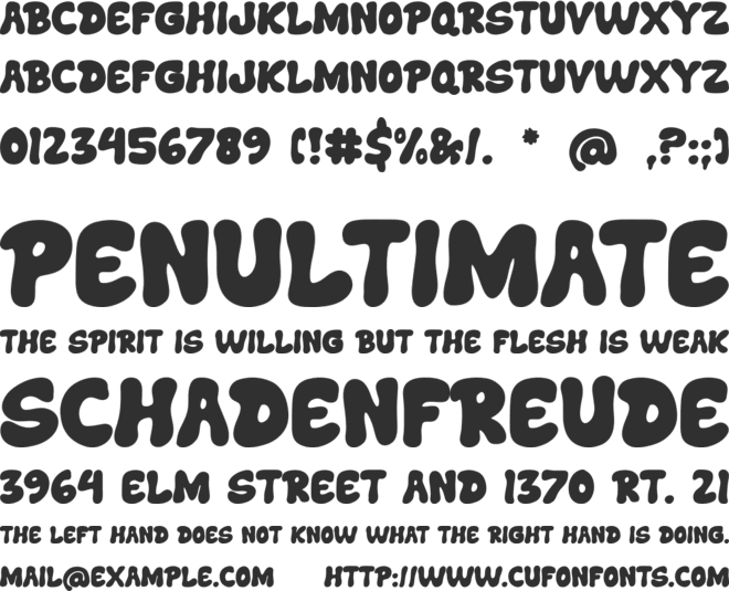 Ginkob Retro Font font preview