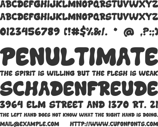 Ginkob Retro Font font preview