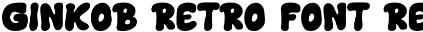 Ginkob Retro Font Regular font