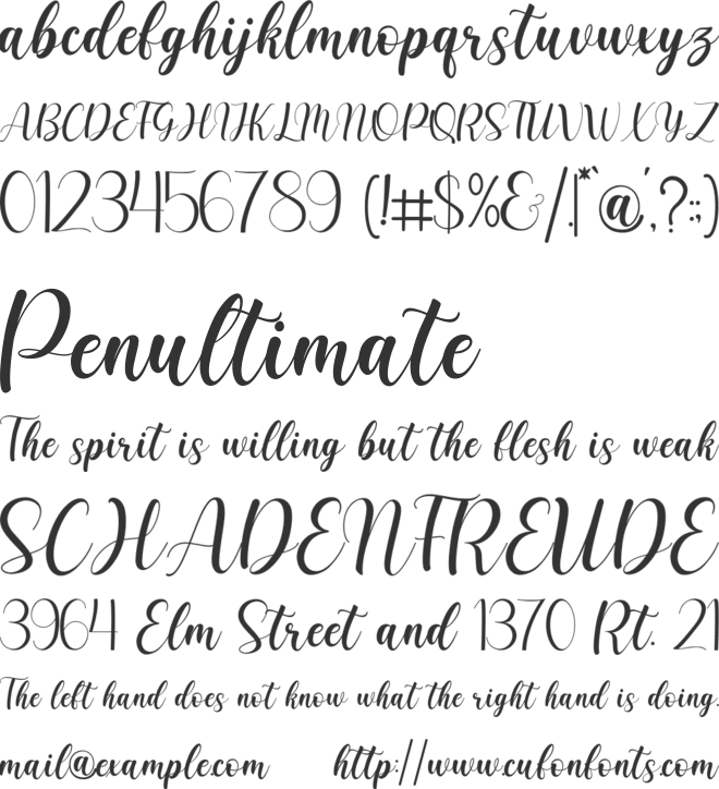artisia font preview