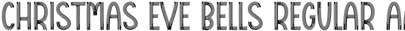 Christmas Eve Bells Regular font