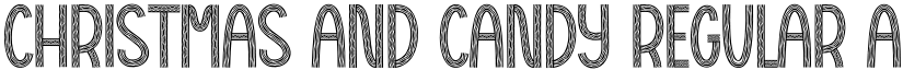 Christmas And Candy Regular font