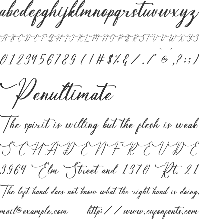 Bastimber Mofatega font preview