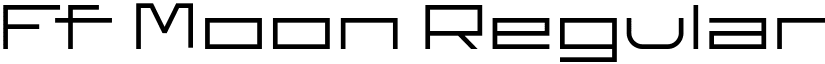 Ff Moon Regular font