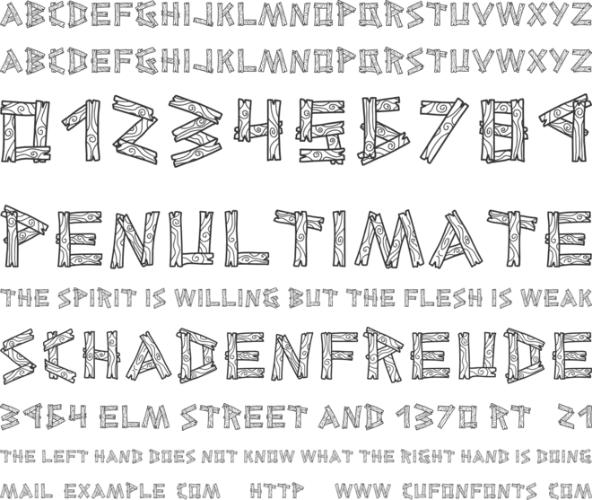 Ahoy mates font preview