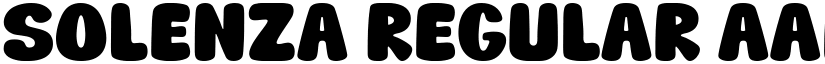Solenza Regular font