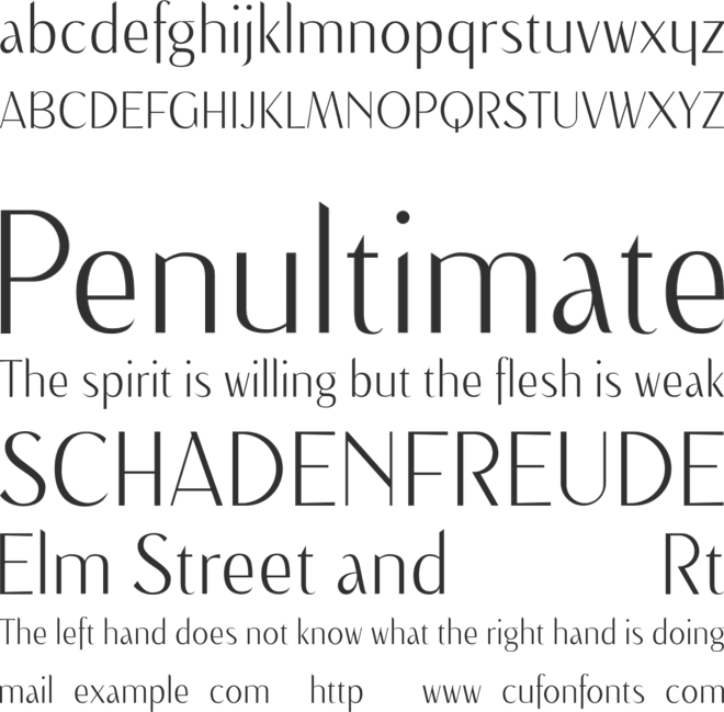 Belgica font preview