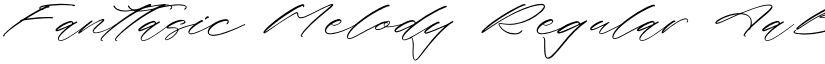 Fanttasic Melody Regular font