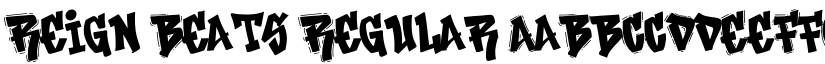 Reign Beats Regular font