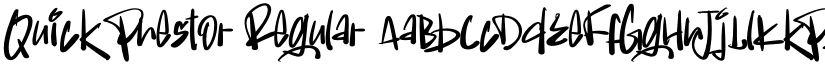 Quick Phestor Regular font