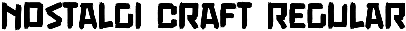 Nostalgi Craft Regular font