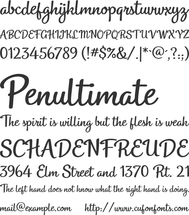 LT Beverage font preview