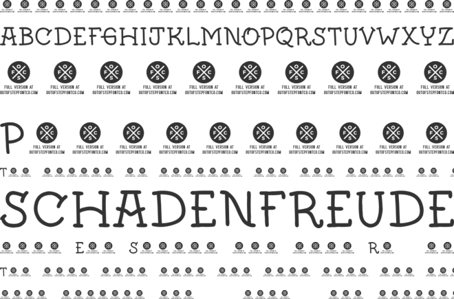 Crazy Traveler Monoline font preview