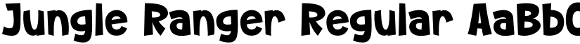 Jungle Ranger Regular font
