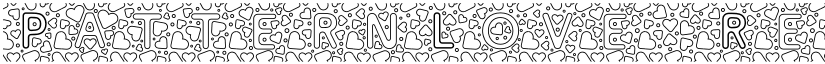 PatternLove Regular font