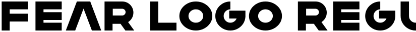 FEAR Logo Regular font