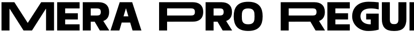 Mera Pro Regular font