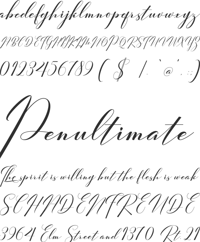 FirgiaGIA font preview