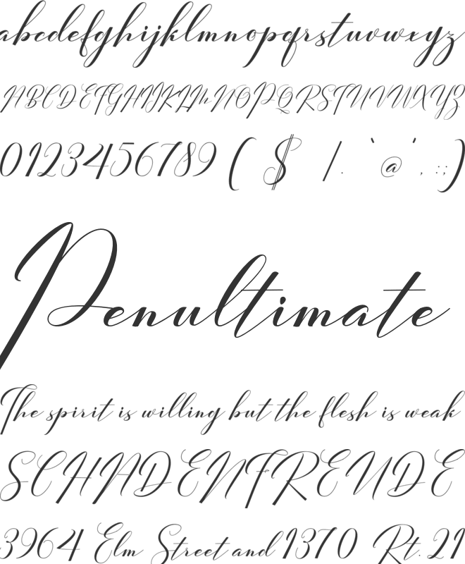 FirgiaGIA font preview