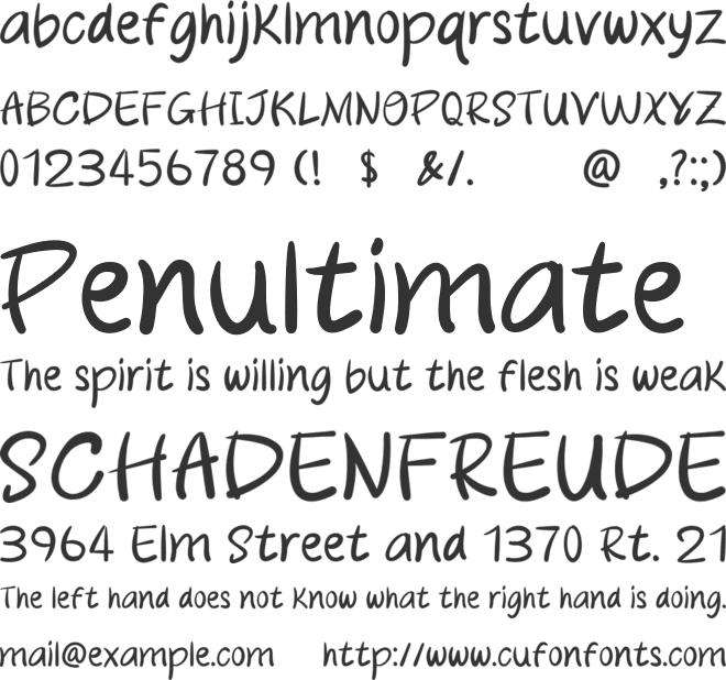 Poolkadot Palooza font preview