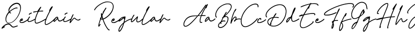 Qeitlair Regular font