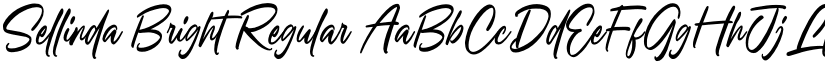 Sellinda Bright Regular font