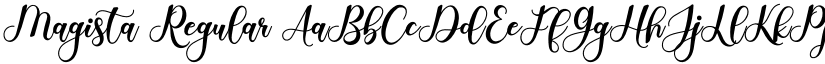 Magista Regular font