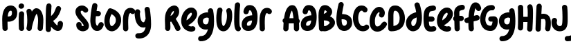 Pink Story Regular font