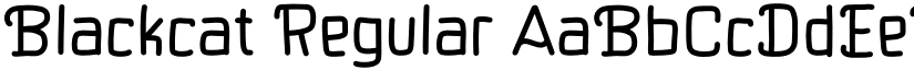 Blackcat font download