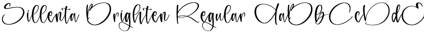 Sillenta Brighten Regular font