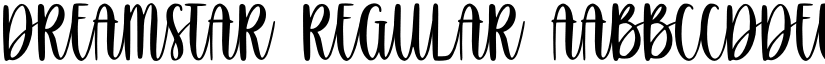 Dreamstar Regular font