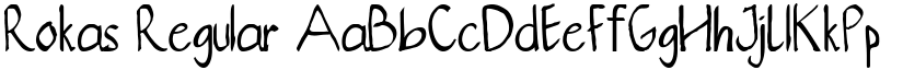 Rokas Regular font
