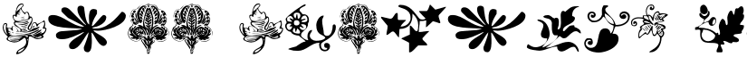 Free Fleurons Regular font